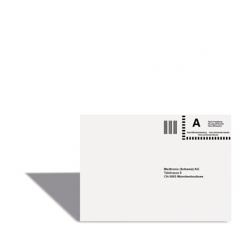 Rückantwortkuvert C5 ohne Fenster